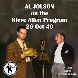 Al Jolson on Steve Allen Show